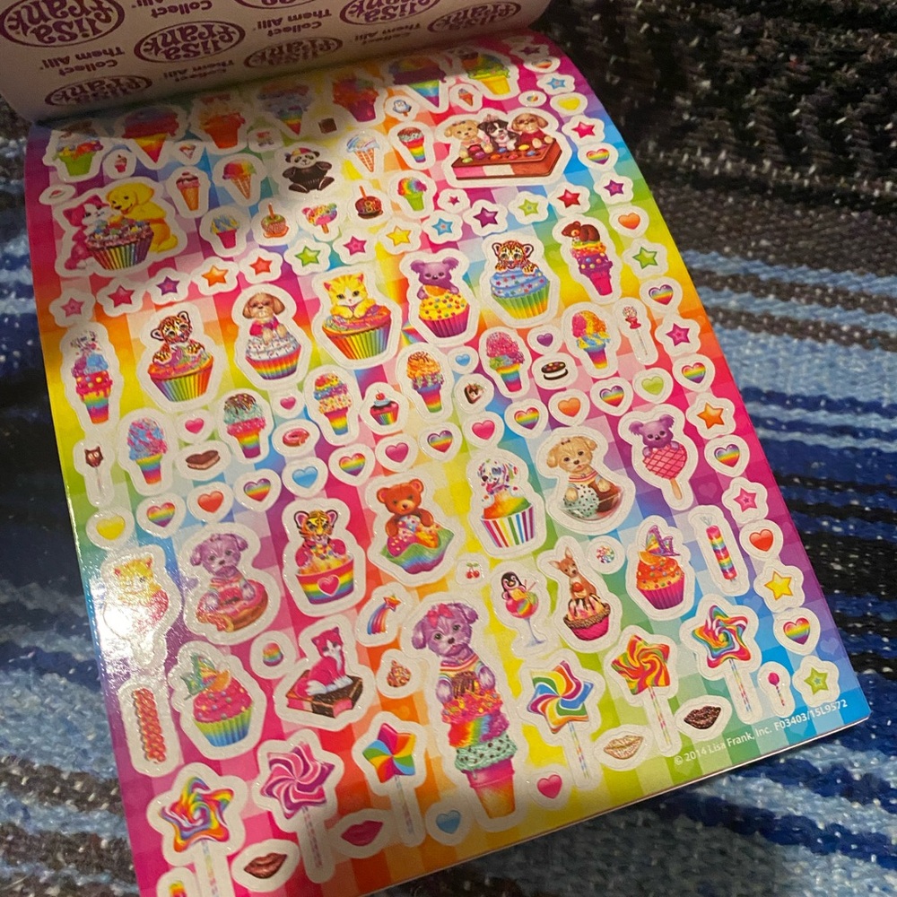 Lisa Frank Sticker Book - Picture 5 of 5